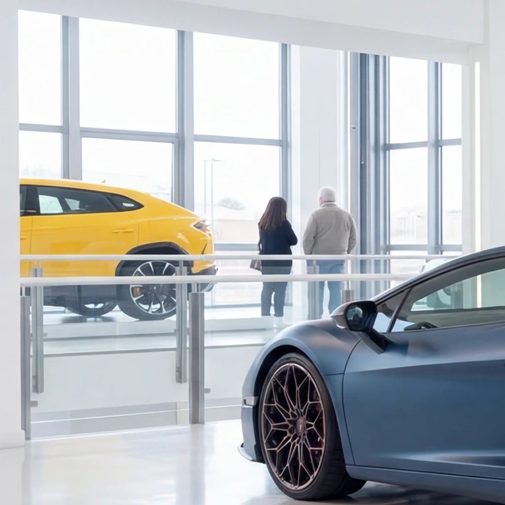 The showroom