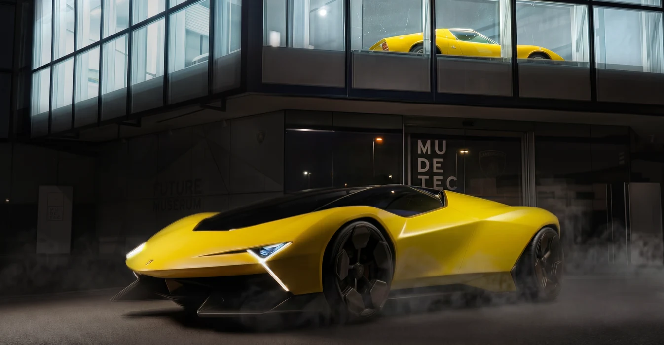 Lamborghini — mood board, dark